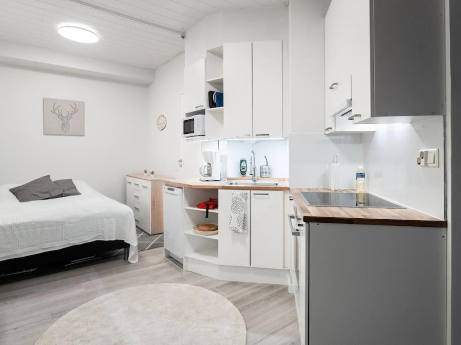 Cozy Roomy Studio Flat Next To Tram Stop @ Kallio Helsinki Buitenkant foto